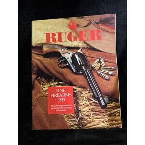 Vintage Ruger 1993 Fine Firearms Catalog Original Vintage Gun Catalog Booklet